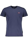 Modell: CCMR04JS20607017 La Martina Herren Serge T-Shirt, blau, 56