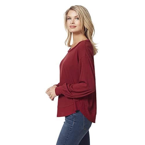 Image of Jessica Simpson Women's Poppy Rib Trim Pullover