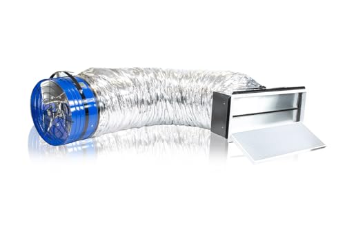 QuietCool QC CL-6000 RF ventilador de casa completa avanzado con control inalámbrico - hasta 5665 CFM - dos velocidades - cubre hasta 2833 pies cuadrados - garantía de 10 años - rejilla removible miniatura 4