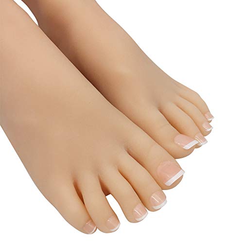Silicone Life Size Child Mannequin Foot 1 Pair Display Jewerly Sandal Shoe Sock Display Art Sketch - Thumbnail 3
