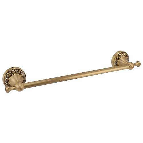 Copper Bath Towel Rack Space Saving 40CM Single Towel Bar,