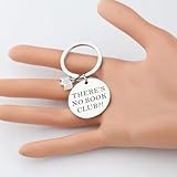 MYSOMY Yellow Jackets Keychain Shauna And Jeff Gifts There’s No Book Club Gifts Jeff Merch (NO BOOK CLUB uk) - Image 3