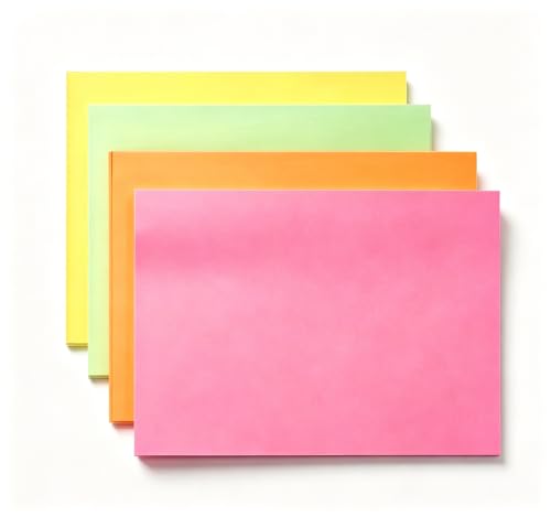 200 Sheets Large Sticky Notes 8x6in,No Ink Bleed-Through,School,Home,Office