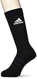adidas cushion 93 Fußgewölbeunterstützung adidas 3 Paar Cushion Crew Socken, Schwarz / Schwarz / Weiß, M