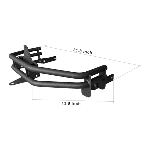 TIOYAR Rear Bumper and Trailer Hitch Kit Compatible with John Deere ZTrak Zero Turn Mowers Z235 Z255 Z335E Z335M Z345M Z345R Z355E Z375R