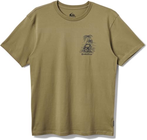 T-shirt Quiksilver Overgrown Mt0 idéal pour l'été et la plage