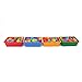 Humble Crew Toy Storage Bins for Kids, Set of 4, Primary Colors - Large, Sturdy, Colorful Plastic Storage Bins for Classroom, Playroom, Nursery and More - Premium Toddlers Toy Organizer