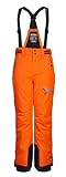 killtec Jungen Skihose/Funktionshose mit abzippbarem Latz, Kantenschutz und Schneefang KSW 195 BYS SKI PNTS, dunkelorange, 176, 43479 000