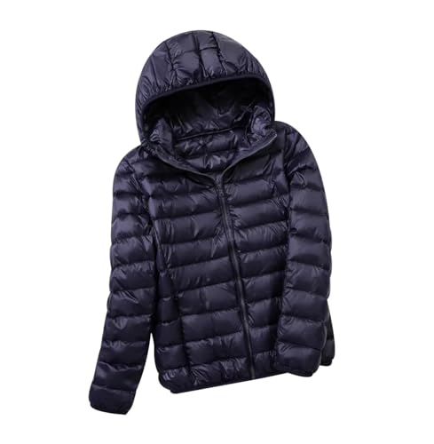 Blouson matelassé haut de gamme doudoune légère à capuche femme