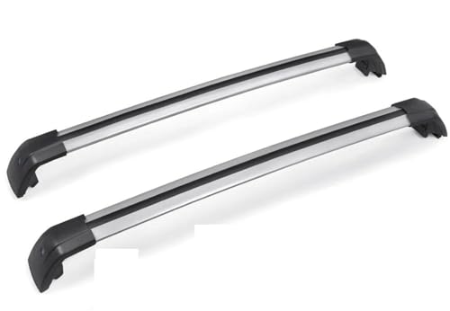 Barres de toit voiture en alliage d'aluminium pour Hyundai Santa Fe 2013-2018 de 2 pièces verrouillable