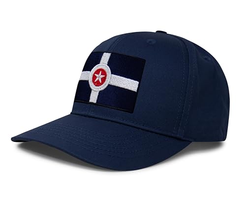 Image of International Tie City Hat for Men and Women, Adjustable Snapback Trucker Baseball Cap with Embroidered Patch