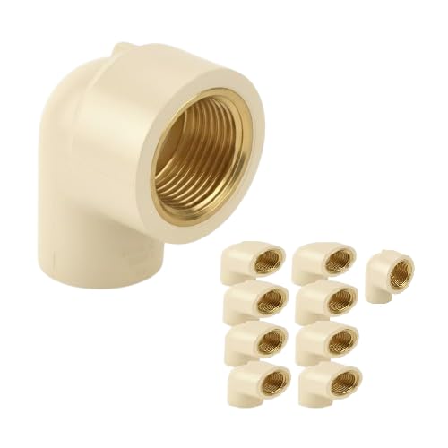ASTRAL CPVC and Brass Elbow Fitting 90° 3/4" X 1/2" (Pack of 10 Pcs)