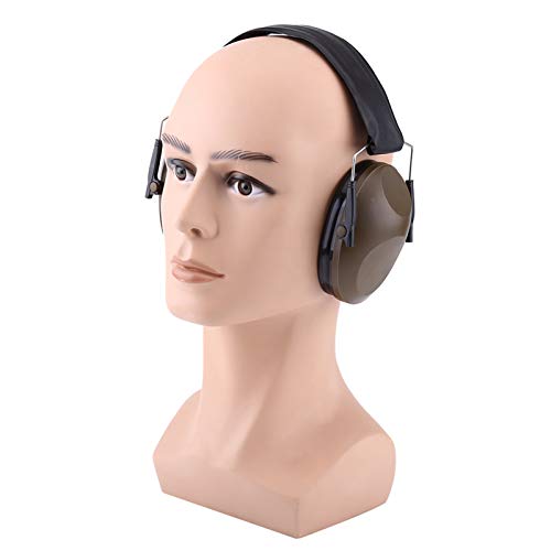 SEAFRONT Noise Canceling Acoustic Earmuffs, Ear Defenders Earmuffs Hearing Protection Ear Defenders Foldable (Green) - Image 2