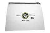 Googan Squad Money Bag | Bass Mafia Heavy-Duty Waterproof Bag for Bait, Phones & Cash | Holder for Items While Fishing | Full Top Zipper | 13x16