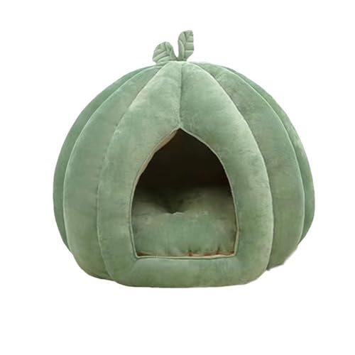 Grotta per gatti per interni, cuccia a igloo, cuccia per cuccioli di gattino, calda e accogliente, con cuscino rimovibile e lavabile (35 x 35 x 30 cm)