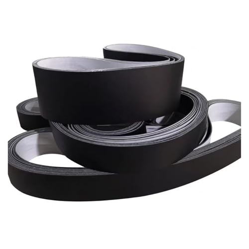Cinta transportadora de PVC negro para solucionar deslices en transmisiones 3