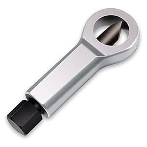 Nut Splitter Cracker, Metal Rusty Nut Separator, Heavy Duty Nut Breaker Tool, Manual Pressure Nut Remover Extractor Tool for Removing Broken and Damaged Nuts(#4)
