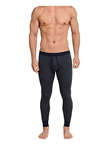 Bas thermique homme Schiesser bleu pour vos sorties et randonnées hivernales