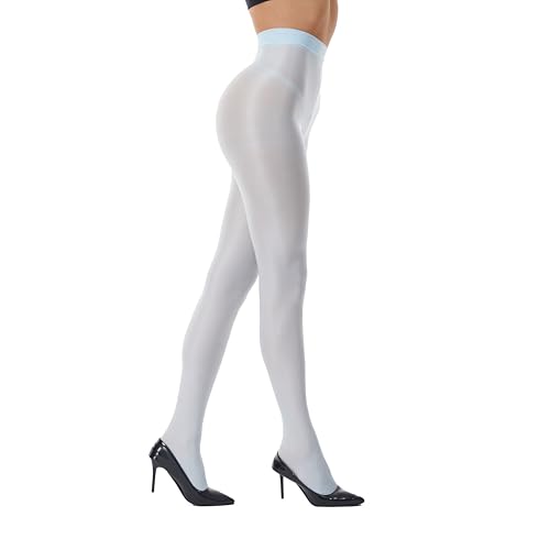 Image of Frola Shaping Tights for Women 70D Shimmery Pantyhose for Dance Ballet Glitter Socks
