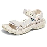 Sandalias Deportivas para Mujer, Sandalias Ligeras para Senderismo al Aire Libre con Amortiguación, Cómodas y Deportivas,...