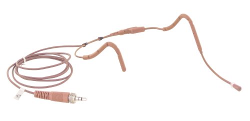 Av-Jefe Avl623 Cocoa/Caramel/Brown Color Professional Mini Sweat Resistant Headset Microphone For Sennheiser Wireless Systems. New Ergonomic, Flexible Frame, Easily Adjust To Fit #TOP10