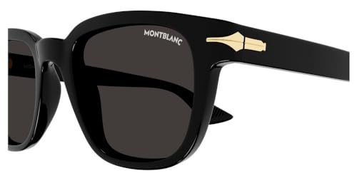 Montblanc MB0302S Black/Dark Grey 51/21/145 men Sunglasses2