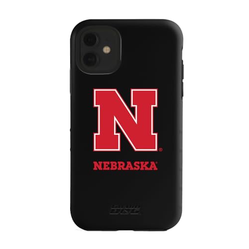 Guard Dog Case Compatible with iPhone 11 - Military Grade - Rugged Two Piece Protection - Collegiate Licensed - Nebraska Cornhuskers - Logo