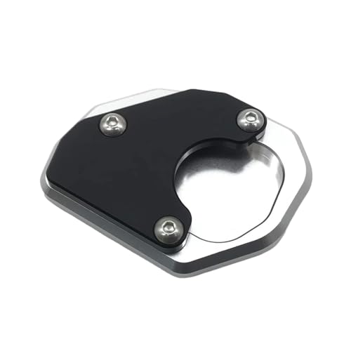 Motorrad Fußverlängerungs Platte Motorrad-Parkständer Fußseitenständerverlängerung Vergrößern Sie Die Pad-Stützplatte Für Triumph Trident 660 2021 2022