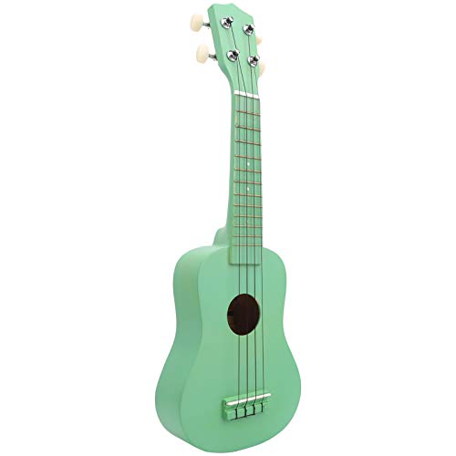Ukulélé hawaïen à 4 cordes de 53,3 cm avec sac de transport, cadeau musical pour enfants débutants (vert) - Les Beatles, Paul McCartney, John Lennon, RIngo Starr, George Harrison Ukulélé hawaïen à 4 cordes de 53,3 cm avec sac de transport, cadeau musical pour enfants débutants (vert) – Image 3
