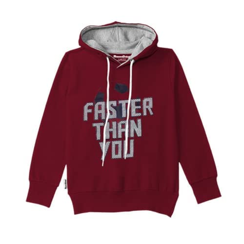 Image of Boy's Fleece Cotton Hoodies Sweatshirts (Pack of1)