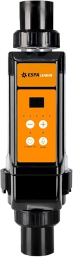 Miniatura 6 de Espa Leader Clorador Salino Para Piscinas 20g Dosificador De Cloro Por Electrólisis Salina, Hasta 85 M , Producción De Cloro 20 G H, Autolimpieza Por Inversión De Polaridad, Función De Memoria