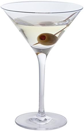 Dartington Crystal WB418/P Wine & Bar Martini Glasses Pair