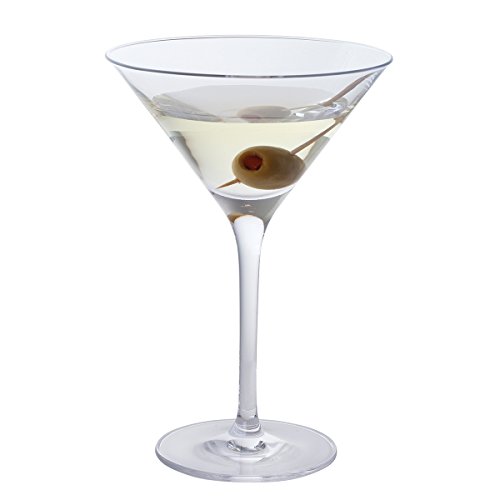 Dartington Crystal Wine & Bar Martini Glasses Pair, Transparent, 2 Count #TOP1