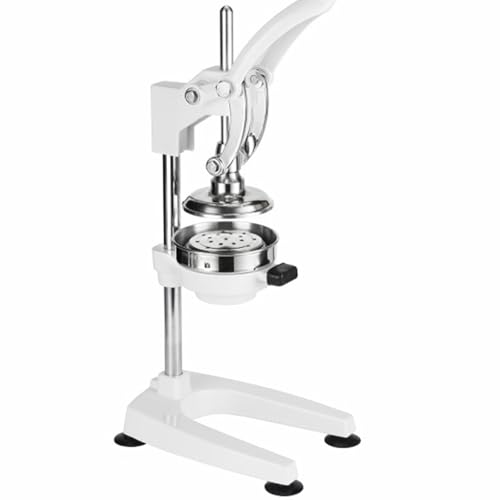Exprimidor de naranjas de hierro fundido de alta resistencia - Exprimidor manual robusto de cítricos - Exprimidor de limones de acero inoxidable duradero - Apto para hoteles, restaurantes, casas y s