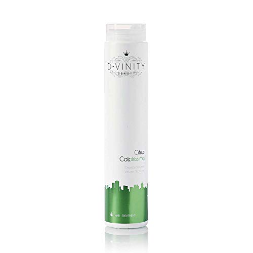 D.VINITY Citrus Caipirissima - Champú para Pelo con Volumen, Champú Cabellos Finos y Delicados, Colágeno Hidrolizado, Nutre y aporta Elisticidad, Lima (250 ml) Cover