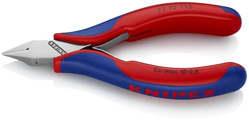 Knipex 77 72 115 Electronics alicate de corte diagonal con acabado pulido 3