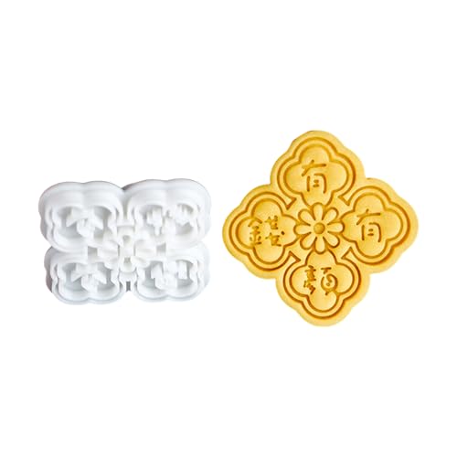 Zkhxhtg bakeware sets New Year Fondant Cookie Mould Biscuit Cookware Baking Mold for Cake Dessert Shop Essential