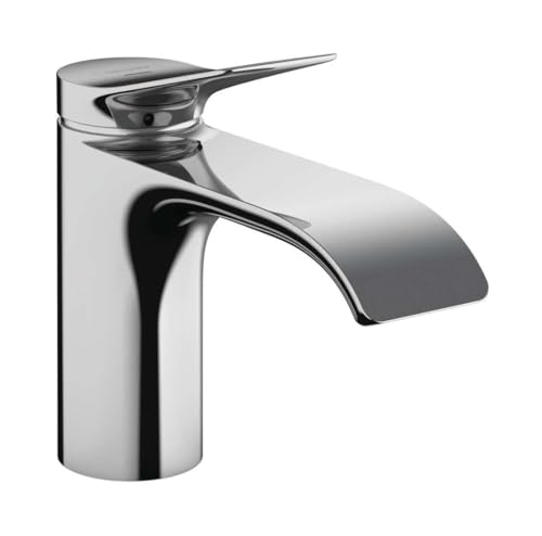hansgrohe Standventil Vivenis, Wasserhahn für Kaltwasser mit Auslauf Höhe 80 mm, Armatur wassersparend, Chrom