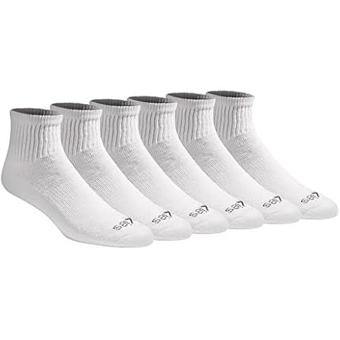 Dickies Men's Moisture Control Quarter Socks Multipack Cover