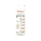 Sally Hansen Salon Effects Perfect Press-On Nails | Square Shape | Easy to Apply, Non-Damaging | 30 Nails, Nail Glue, Adhesive Tabs, File | A La Mode