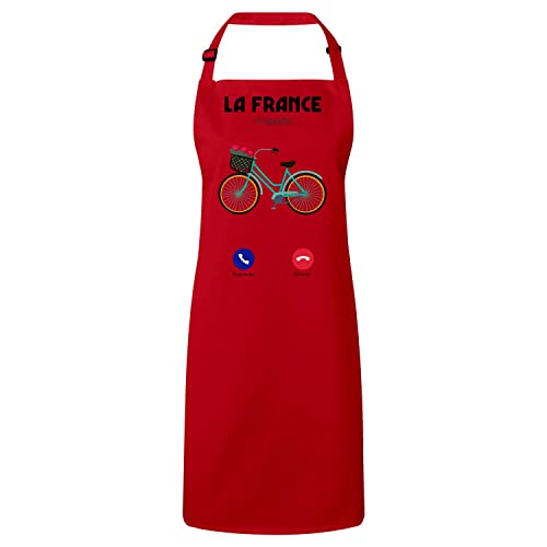 Tablier cuisine France M'Appelle vélo voyage pour passionné de gastronomie