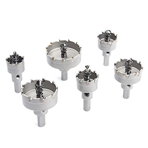 Sega A Tazza In Metallo T.C.T. Taglierina Per Fori In Acciaio Inossidabile Di Grado Industriale Resistente Per Acciaio Al Carbonio Acciaio Inossidabile 14-100mm Punta Da Trapano Con Punta In Carburo D