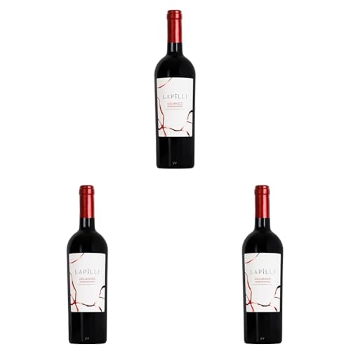 Lapilli AGLIANICO BENEVENTANO IGT - Rosso Campano da Uve Aglianico - Strutturato, Fruttato, Morbido, Elegante - Frutti Rossi, Spezie, Liquirizia - 14% vol - 750ml