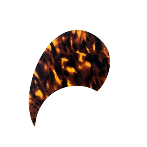 Pickguard guitare écaille de tortue plaque protection pickguard polyvalent élégant - 3