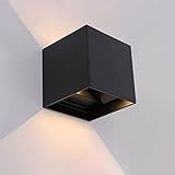 Scènes applicables : la lumière carrée LED haut et bas est parfaite pour les salons, les chambres, les murs extérieurs, les murs de télévision, les patios, les clôtures, les jardins, les escaliers, etc.