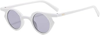 LVTFCO Round Sunglasses Women Fashion Small Frame Sun Glasses UV400 Ladies Trend Eyewear Retro Shades UV400