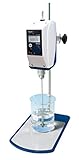 Capacidad de agitación: 20 l Witeg HS-100D - Mezclador de laboratorio (20 L, 200-3000 rpm, control digital, alta velocidad, incluye agitador PL015, pinza y trípode, pantalla LCD)