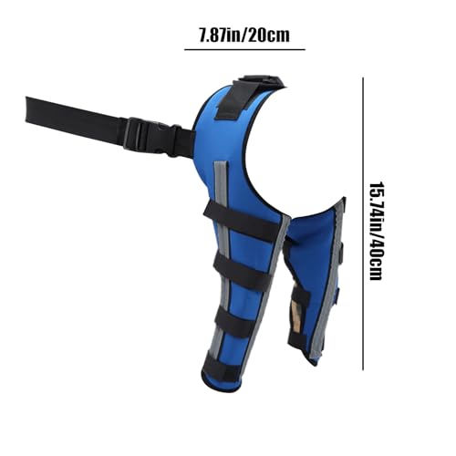 Genouillère pour chien attelle arrière réglable de stabilisation - 7