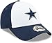 New Era NFL The League 9FORTY Adjustable Hat Cap One Size Fits All (US, Alpha, One Size, Dallas Cowboys White Navy)