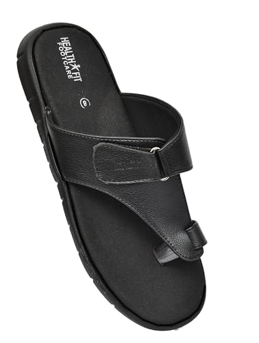 Image of HEALTH FIT Diabetic & Orthopedic /Doctor Slippe Soft comfortable with Arch Support Slipper /Men's Footwear